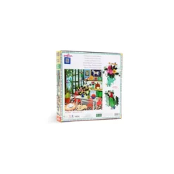 Puzzle Green kitchen - 1000 pièces