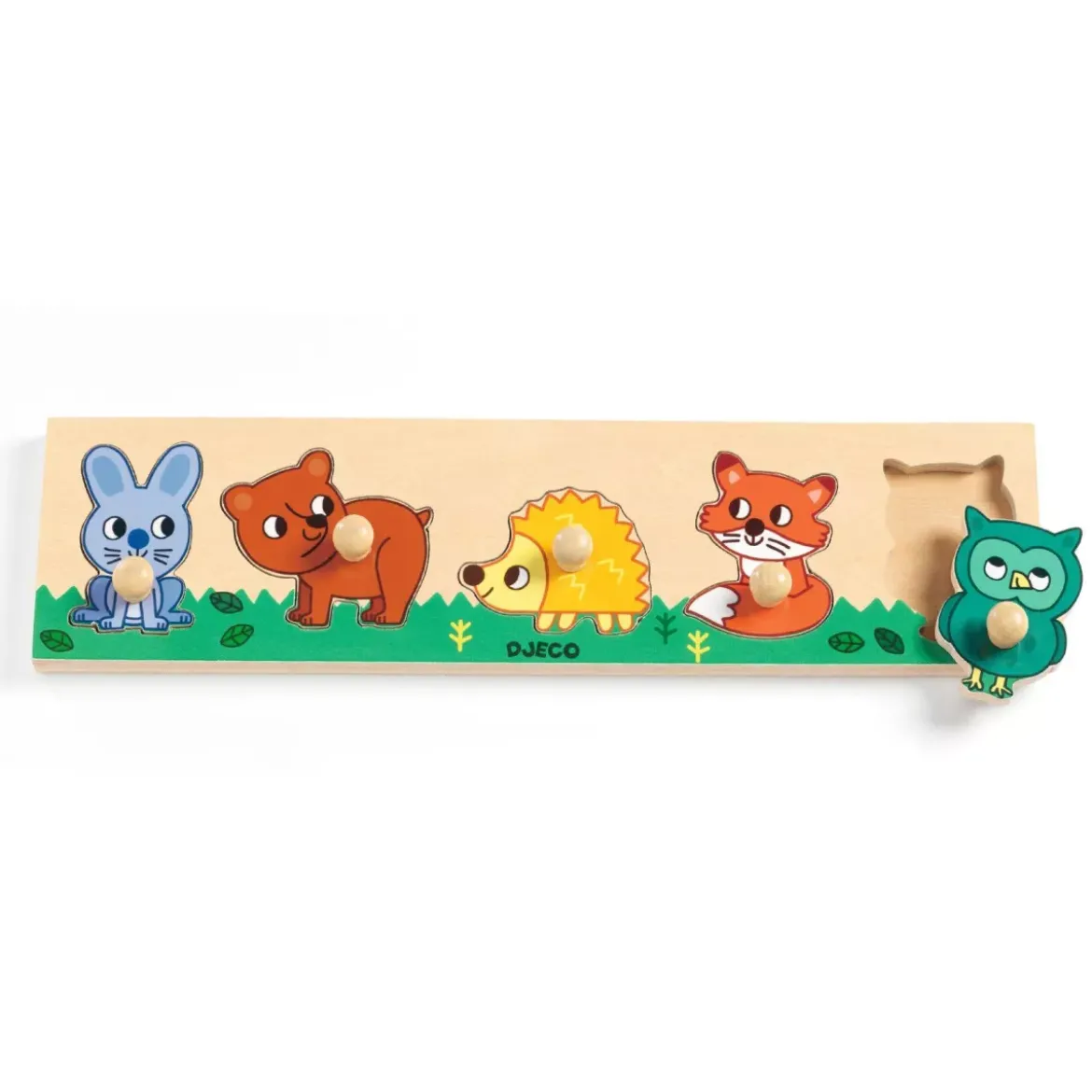 Puzzle Gros Boutons Forest'n'Co - 5 pièces