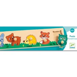 Puzzle Gros Boutons Forest'n'Co - 5 pièces
