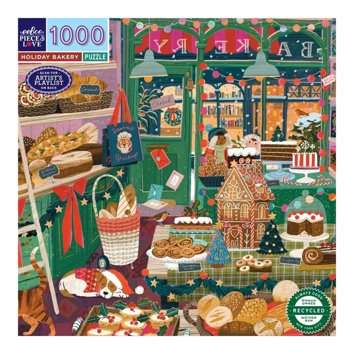 Puzzle Holiday Bakery - 1000 pièces