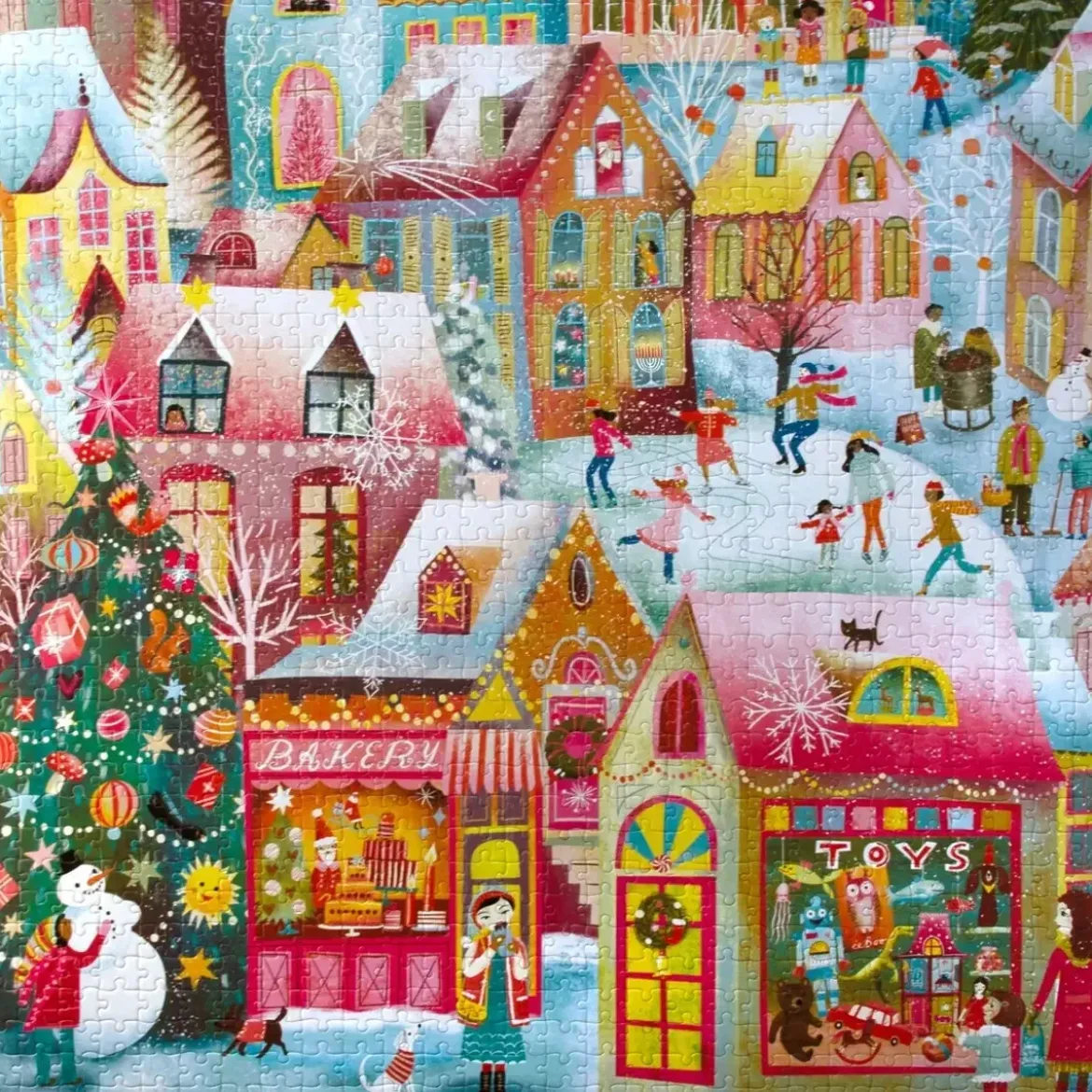 Puzzle Holiday Village - 1000 pièces