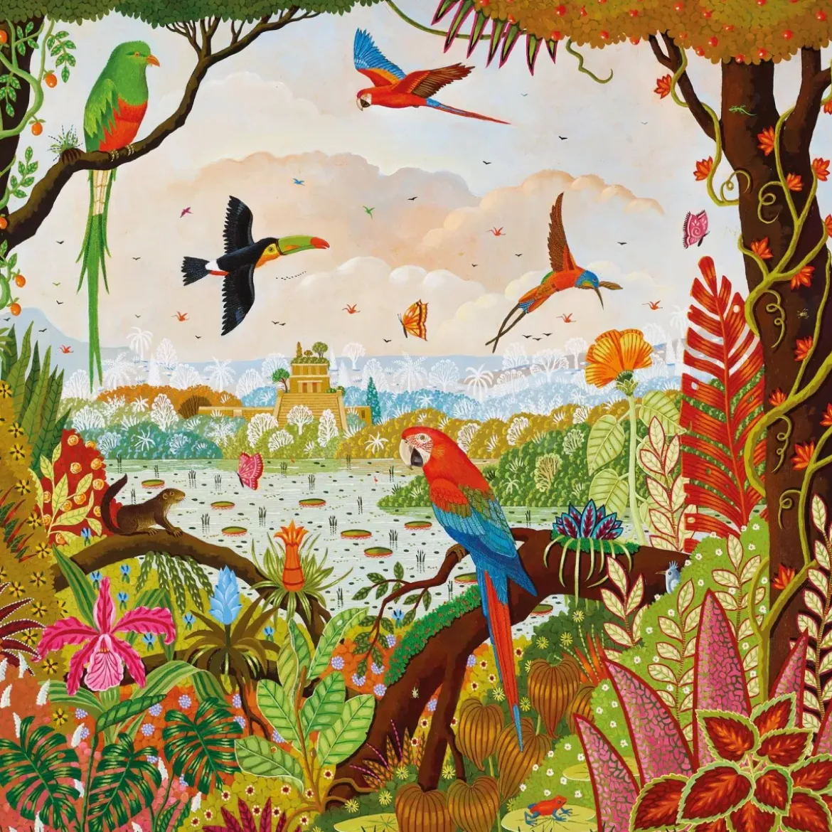 Puzzle Jardin d'Eden - 1000 pièces