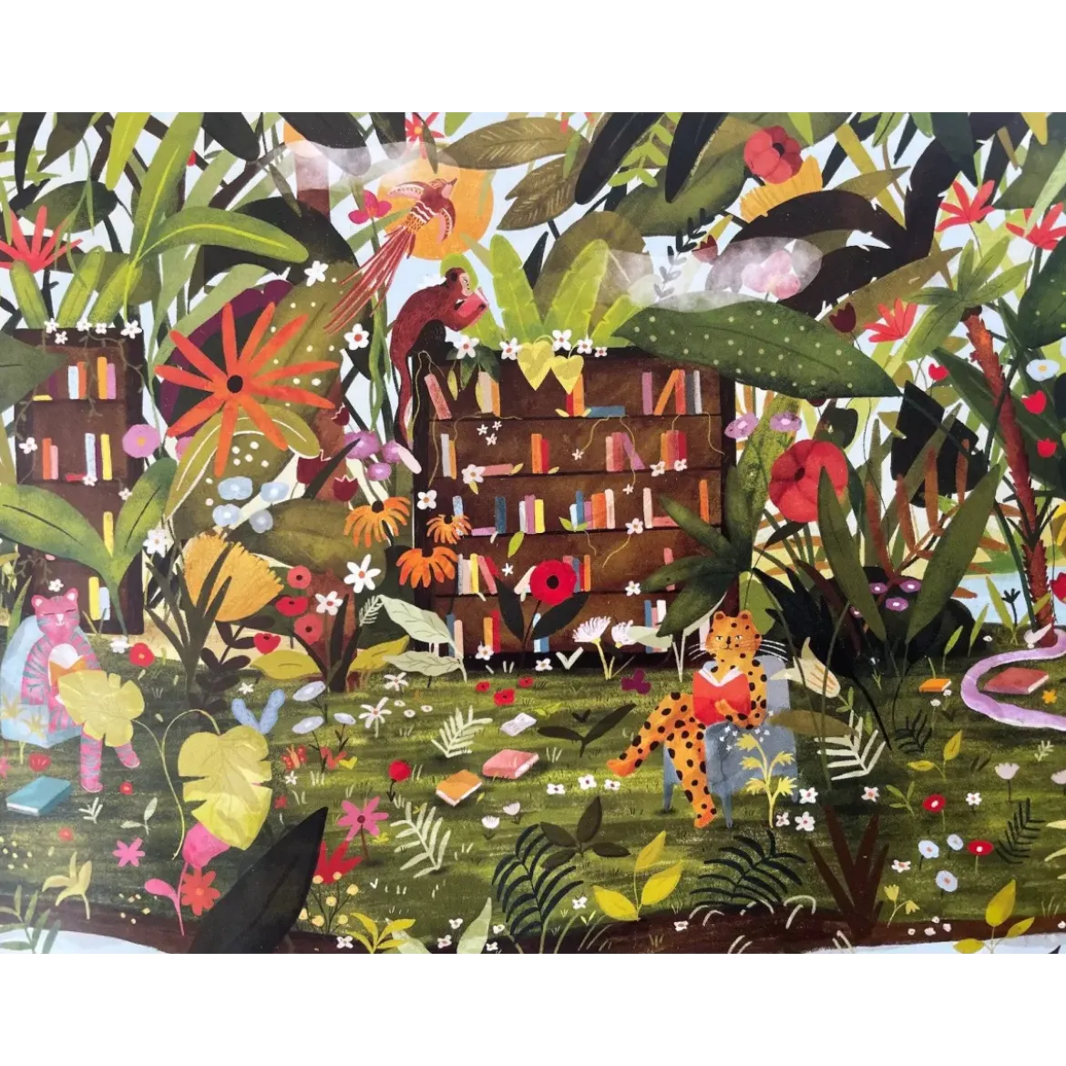 Puzzle Jungle Library - 1000 pièces