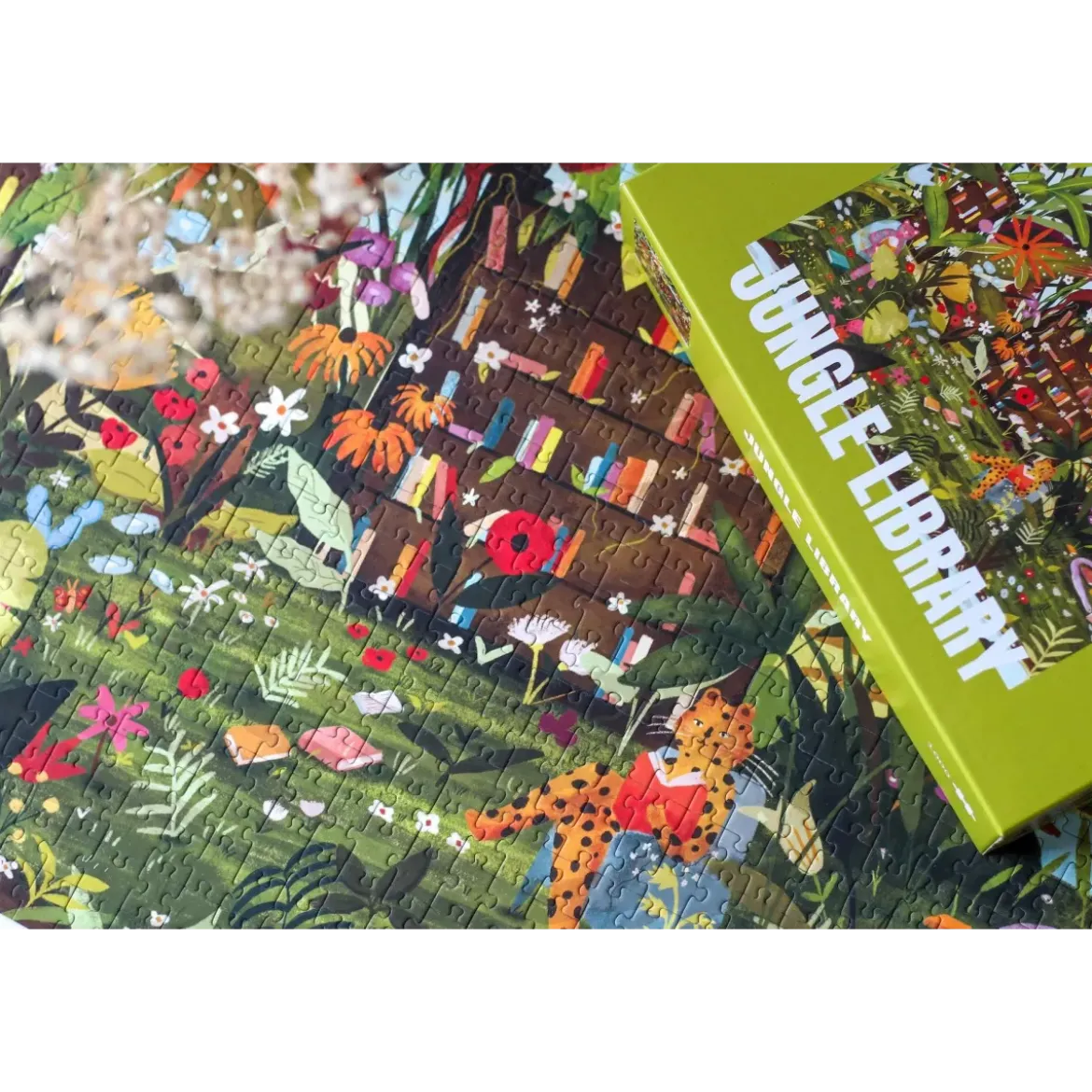 Puzzle Jungle Library - 1000 pièces