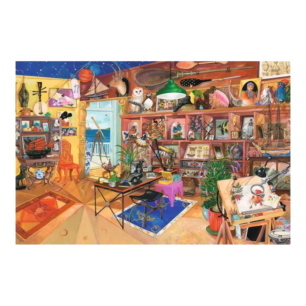 Puzzle La Curieuse Collection - 3000 pièces