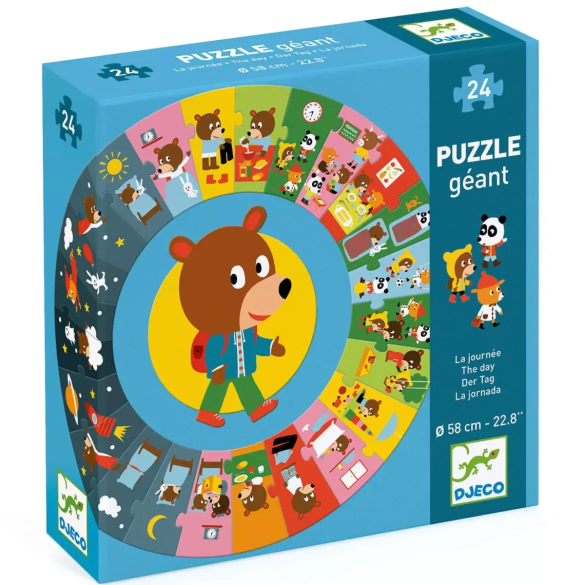 Puzzle La Journée - 24 pièces