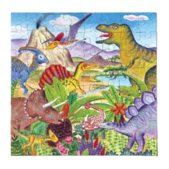 Puzzle Île des Dinosaures - 64 pièces