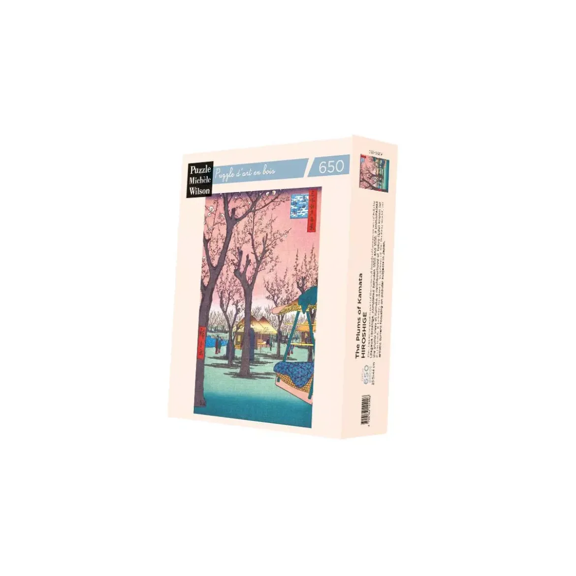 Puzzle Les Pruniers de Kamata - 650 pièces