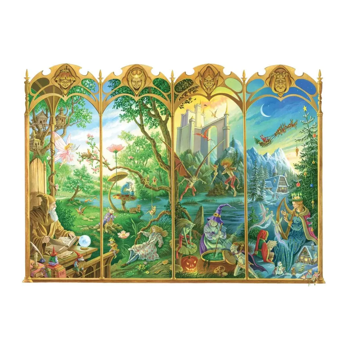 Puzzle Les Saisons - 650 pièces