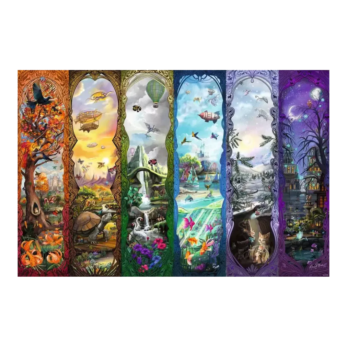 Puzzle Les Six Portails - 7000 pièces