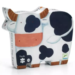Puzzle Les Vaches à la Ferme - 24 pièces