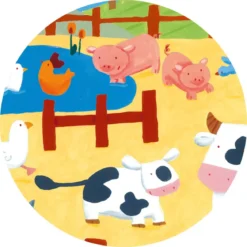 Puzzle Les Vaches à la Ferme - 24 pièces