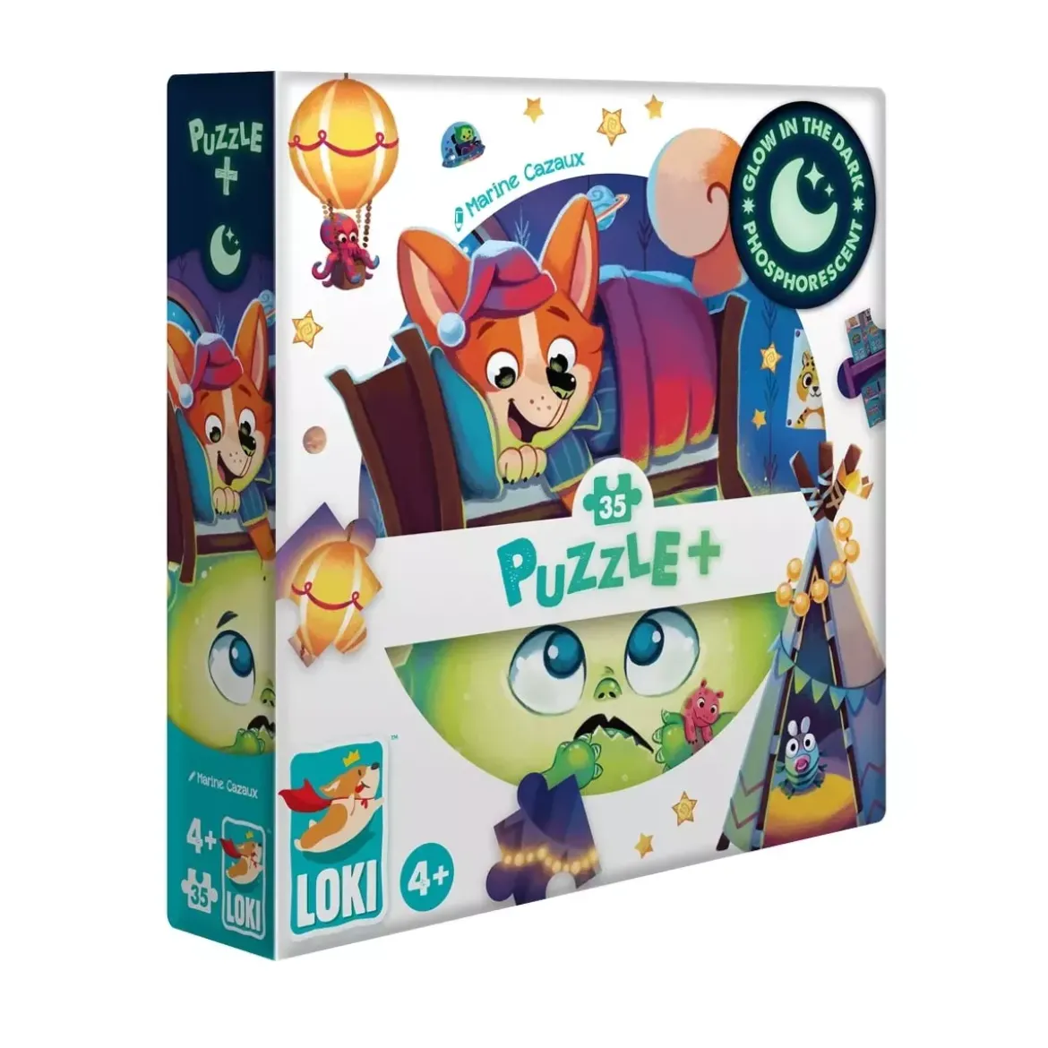 Puzzle Loki et le Monstre sous le lit - 35 pièces