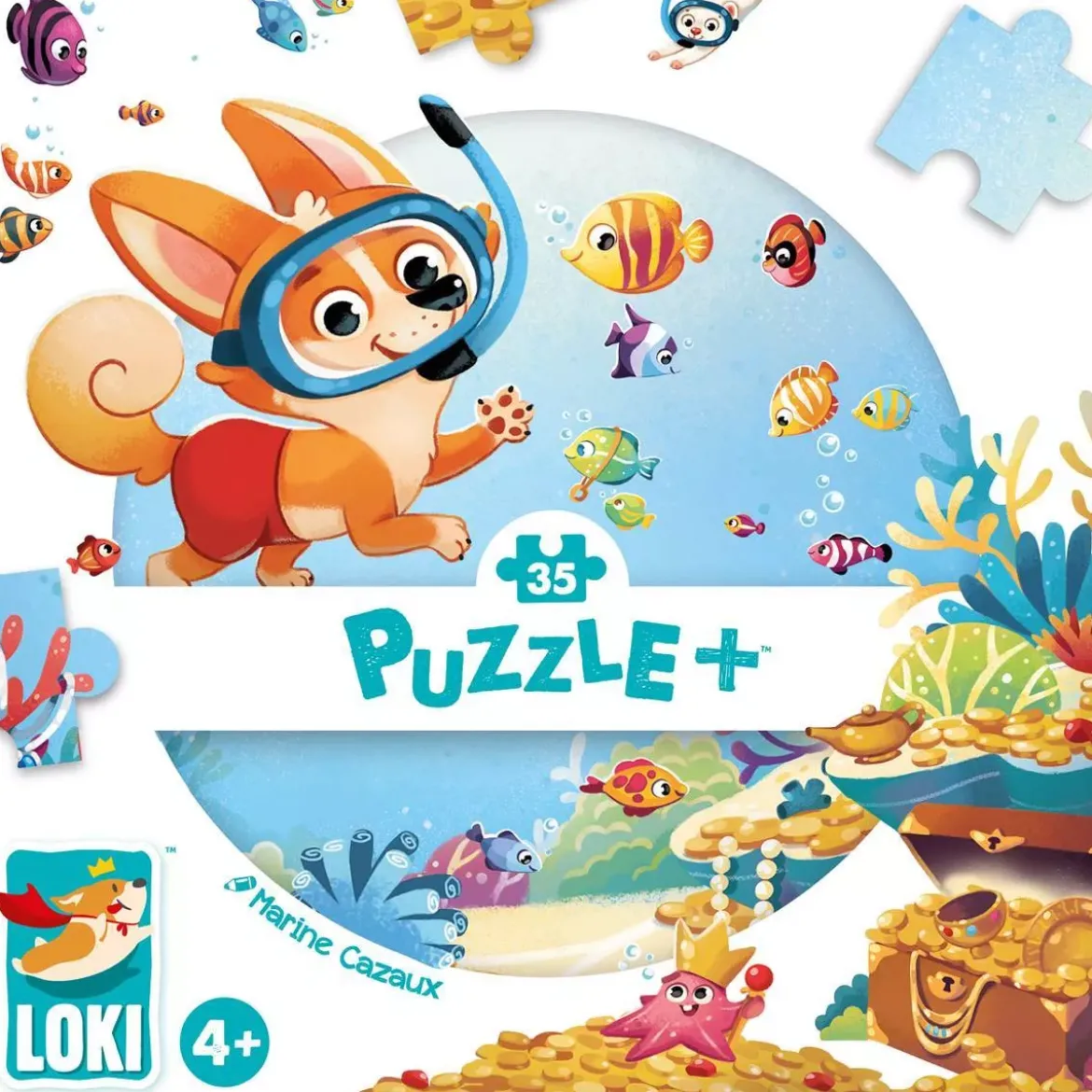 Puzzle Loki fait de la plongée - 35 pièces