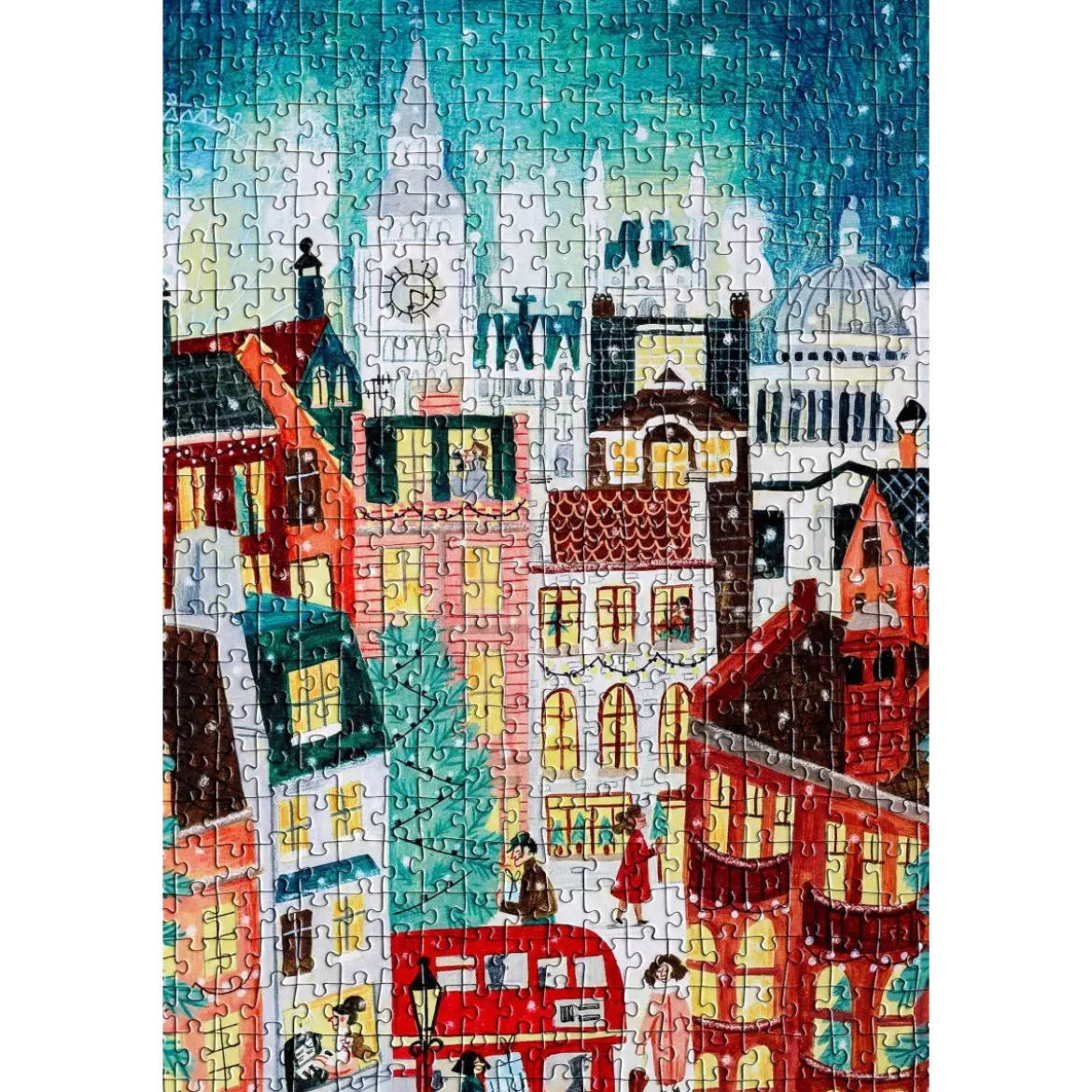 Puzzle Londres Enneigé - 500 pièces