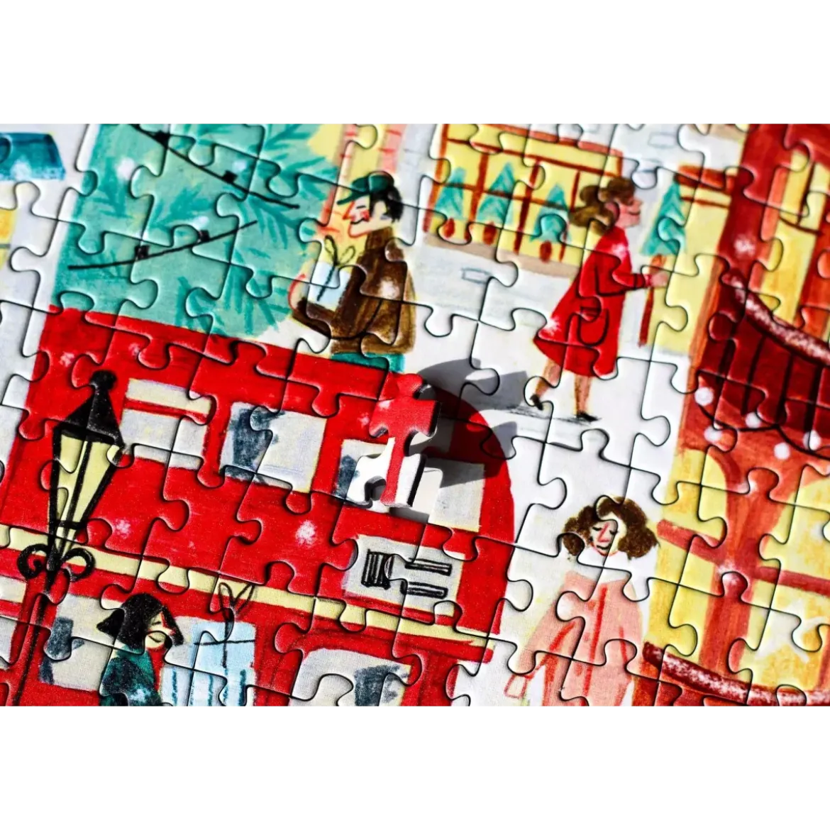 Puzzle Londres Enneigé - 500 pièces