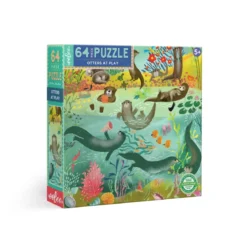 Puzzle Loutres - 64 pièces