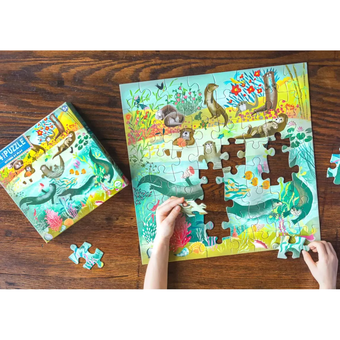 Puzzle Loutres - 64 pièces