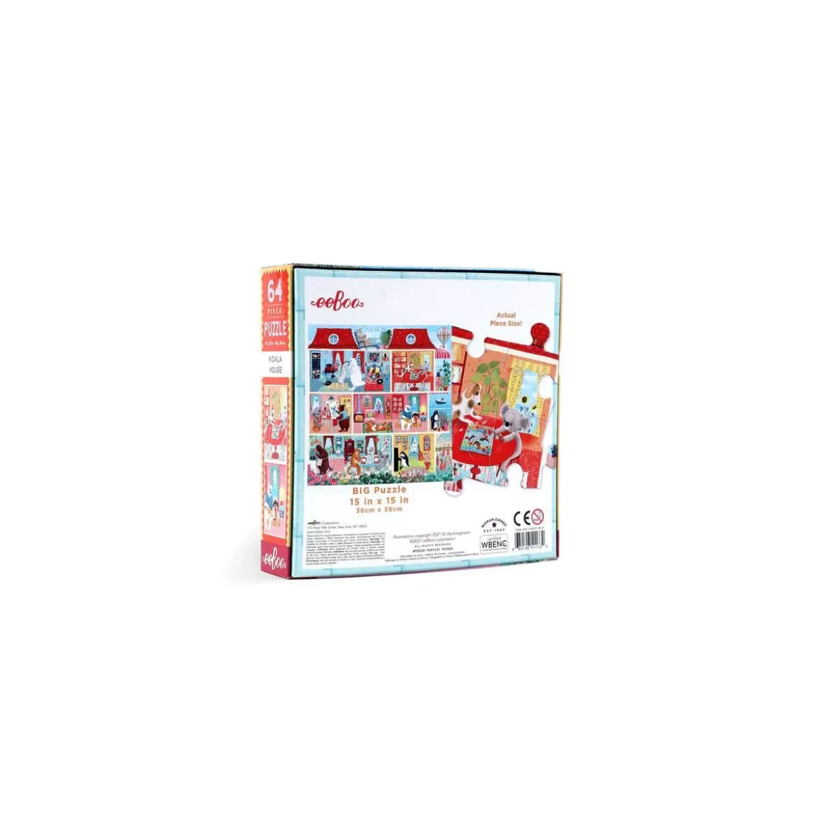 Puzzle Maison des Koalas - 64 pièces
