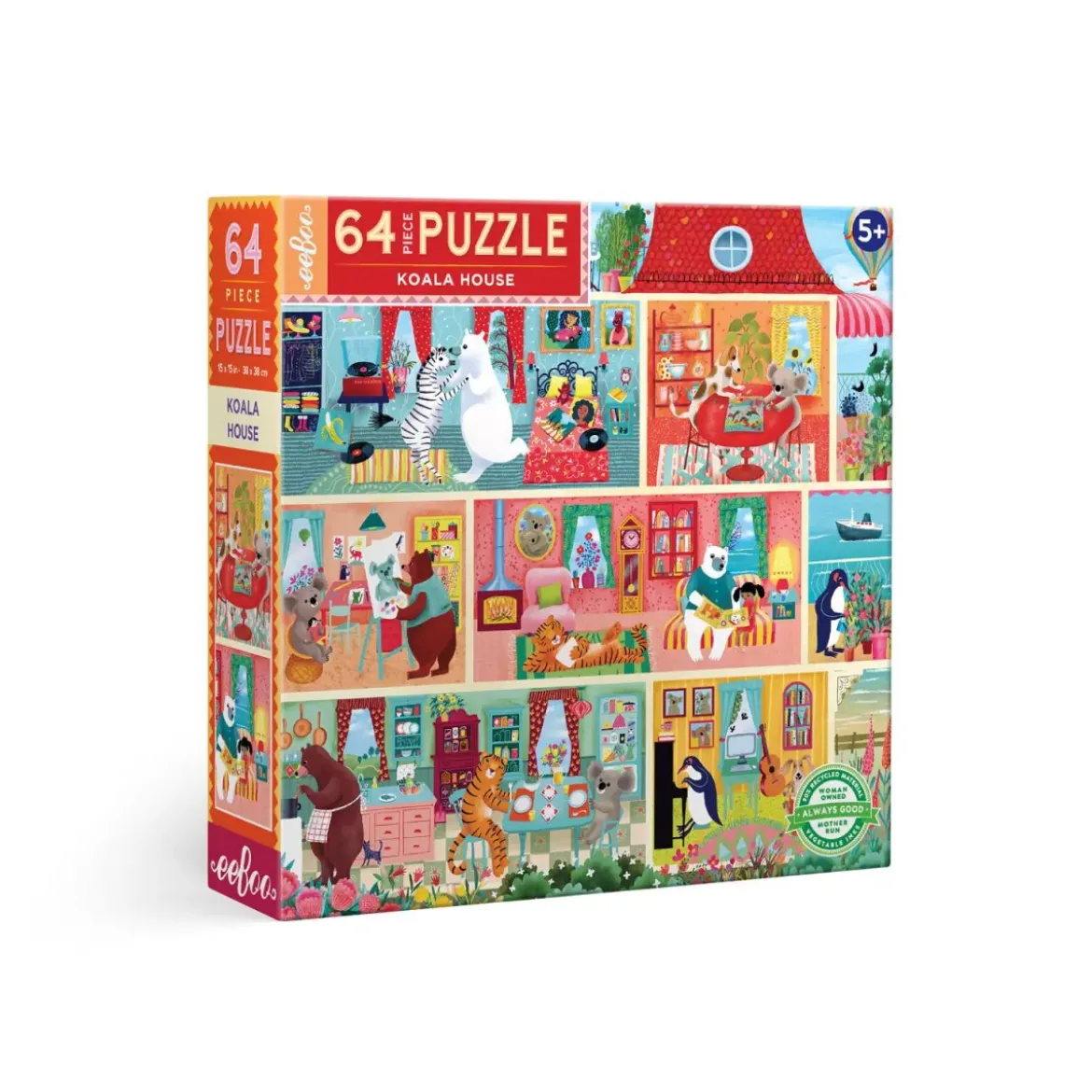 Puzzle Maison des Koalas - 64 pièces