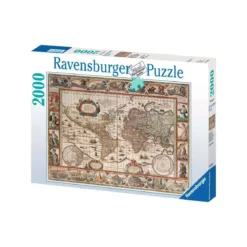 Puzzle Mappemonde 1650 - 2000 pièces