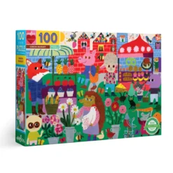 Puzzle Marché écologique - 100 pièces