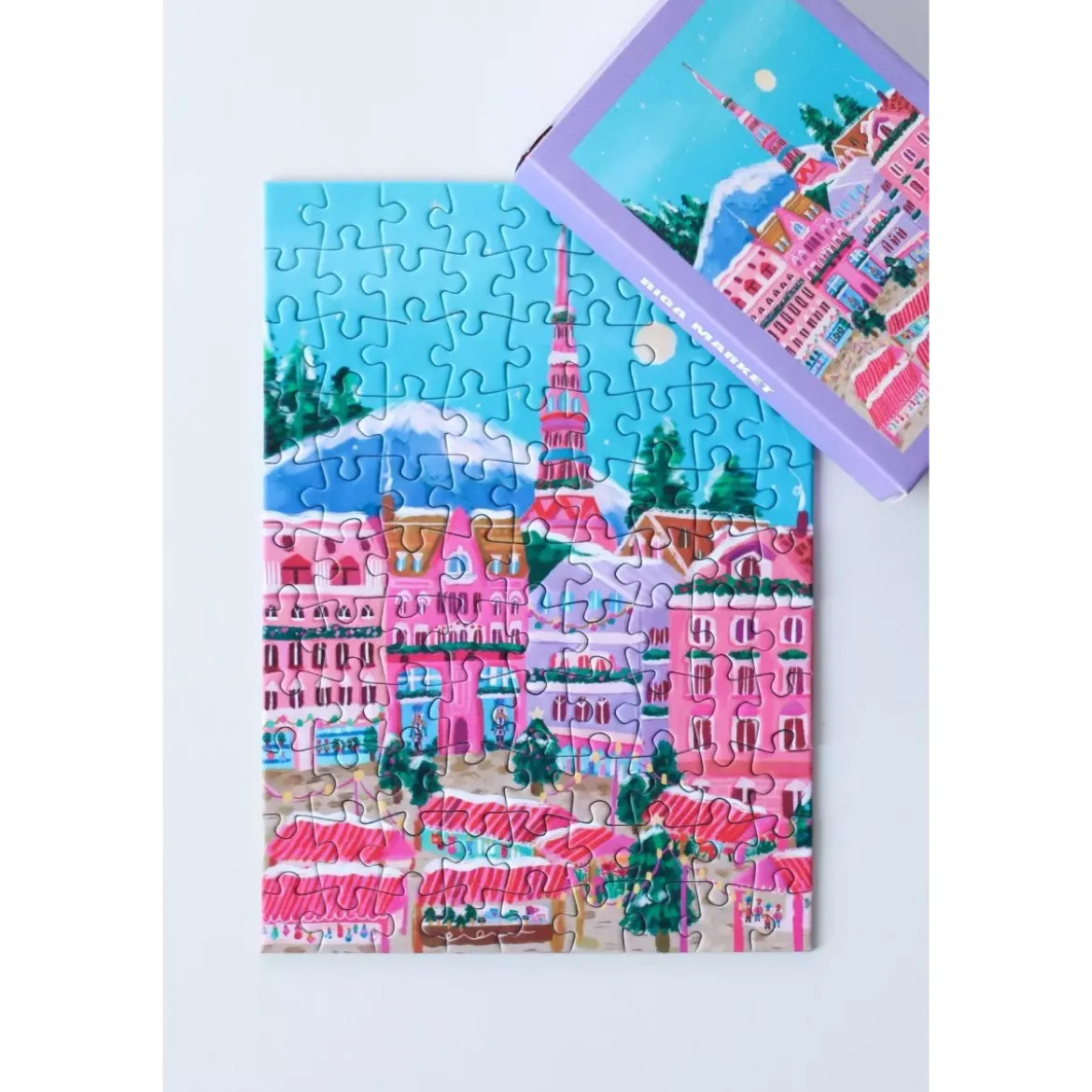 Puzzle Marché de Riga - 99 pièces