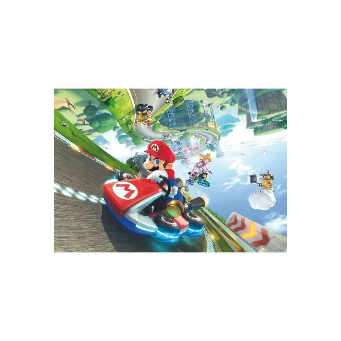 Puzzle Mario : Mario Kart Funracer - 1000 pièces
