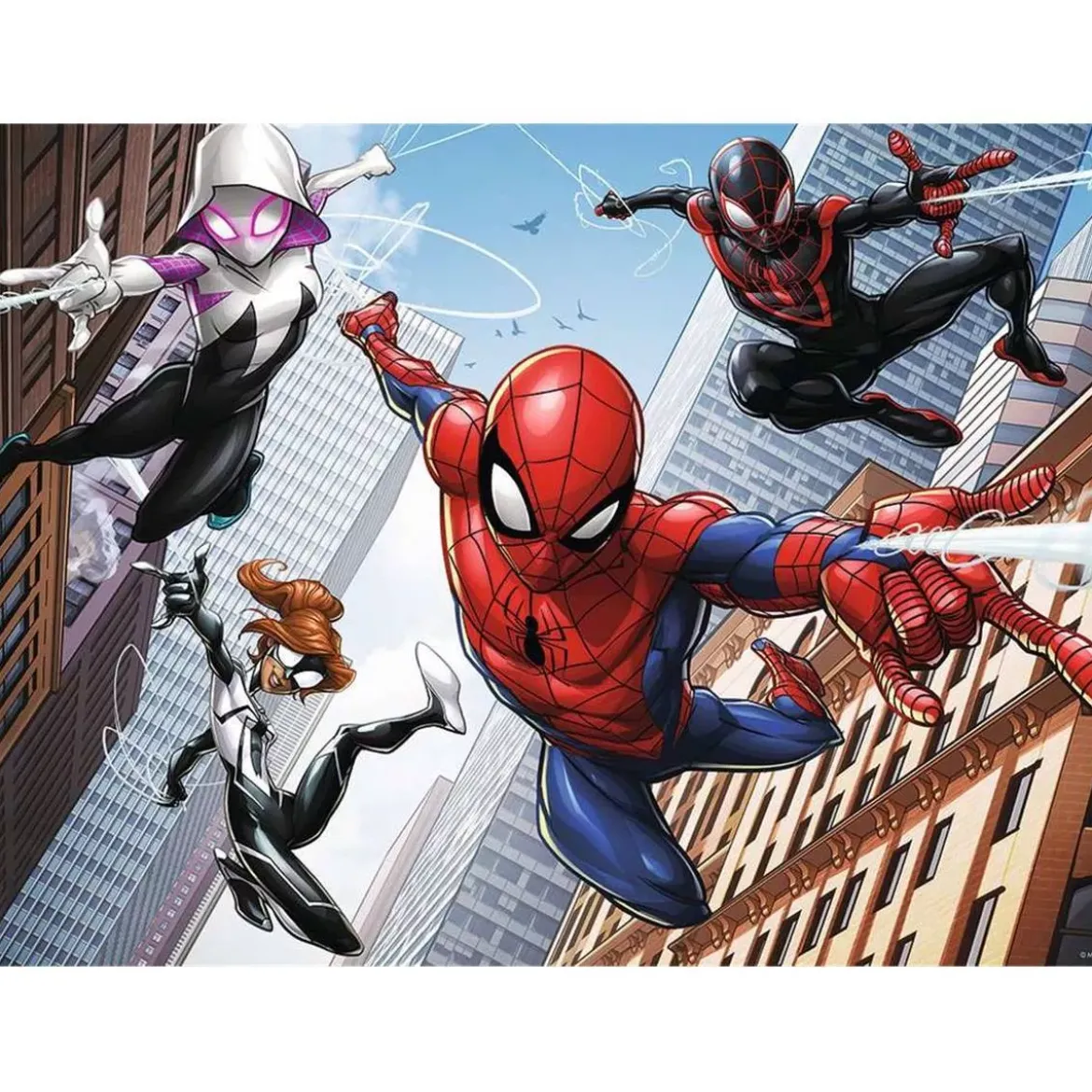 Puzzle Marvel : Les Pouvoirs de Spiderman - 200 pièces XXL