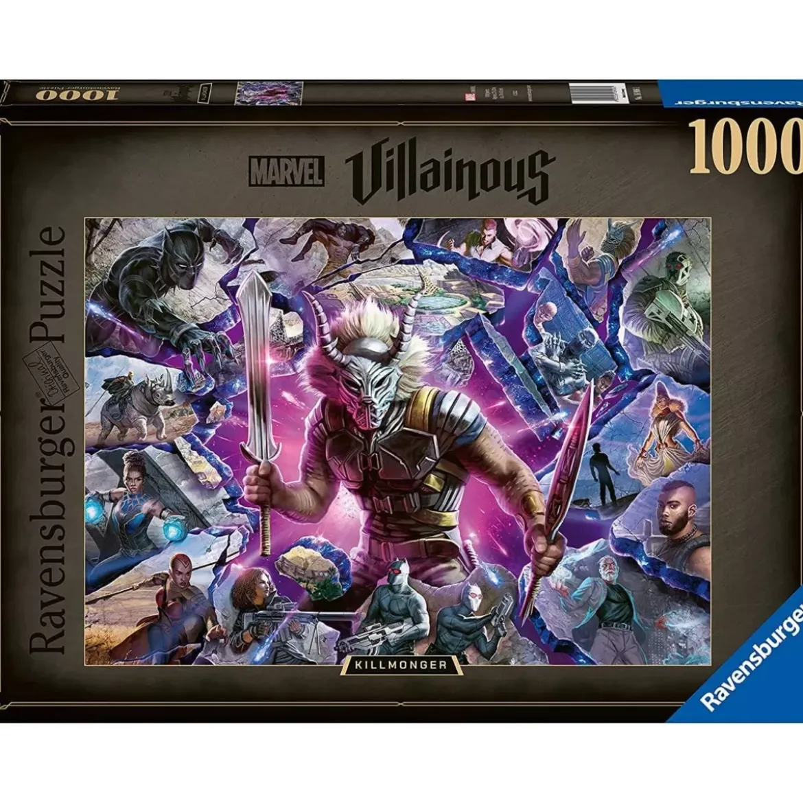 Puzzle Marvel Villainous : Killmonger - 1000 pièces