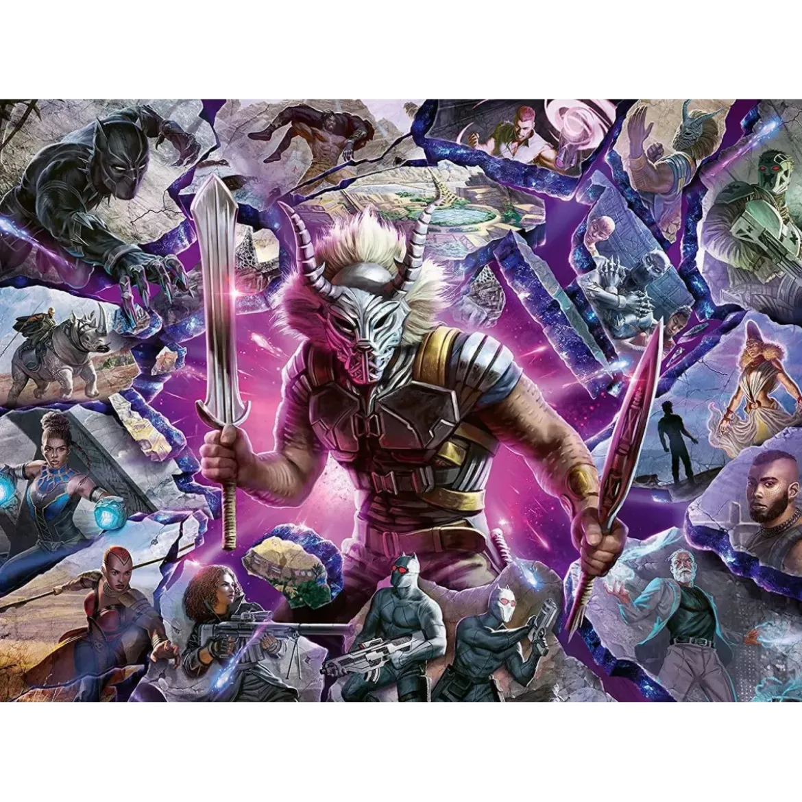 Puzzle Marvel Villainous : Killmonger - 1000 pièces