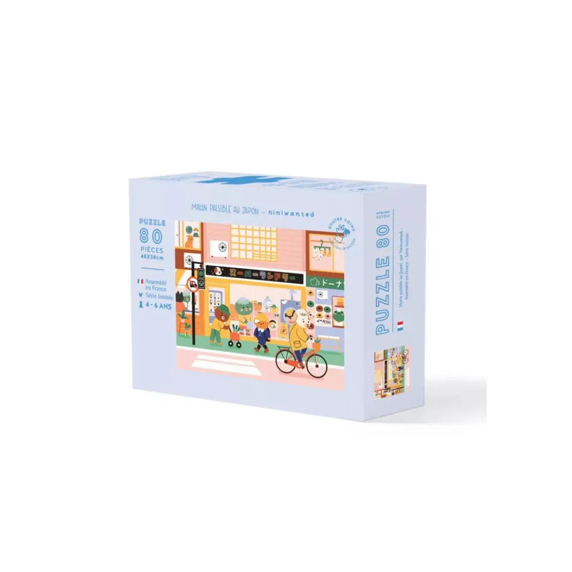 Puzzle Matin Paisible au Japon - 80 pièces