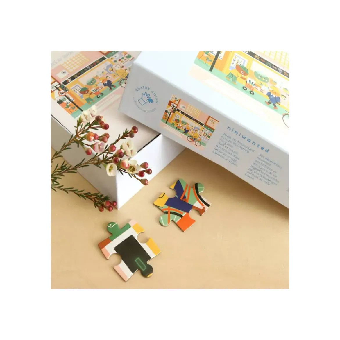 Puzzle Matin Paisible au Japon - 80 pièces