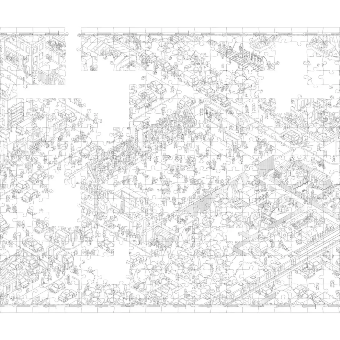 Puzzle Micro Macro Football - 500 pièces
