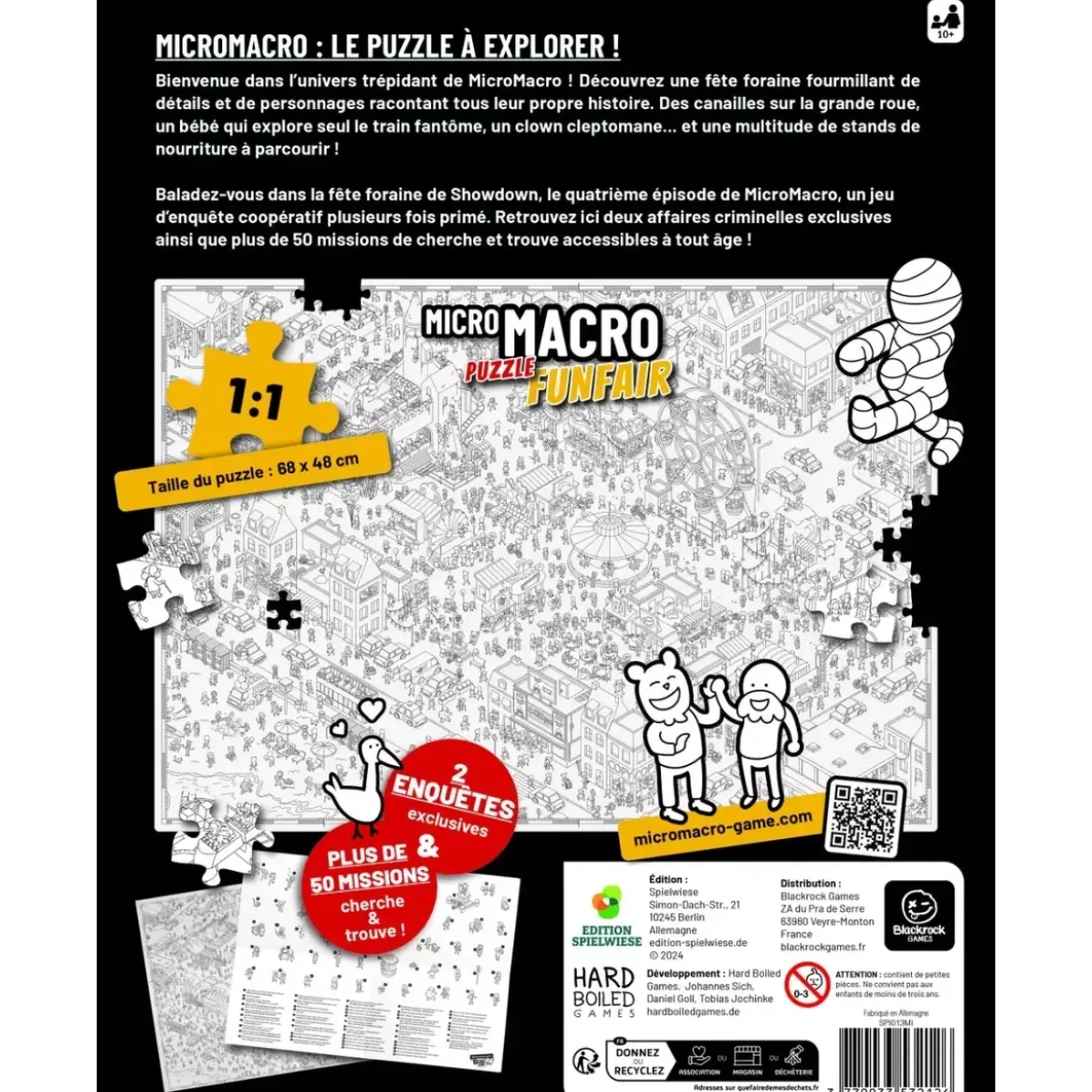 Puzzle Micro Macro Funfair - 500 pièces