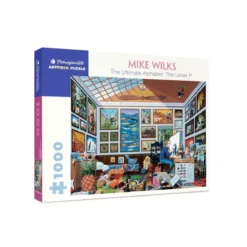 Puzzle Mike Wilks : The Ultimate Alphabet The Letter P - 1000 pièces