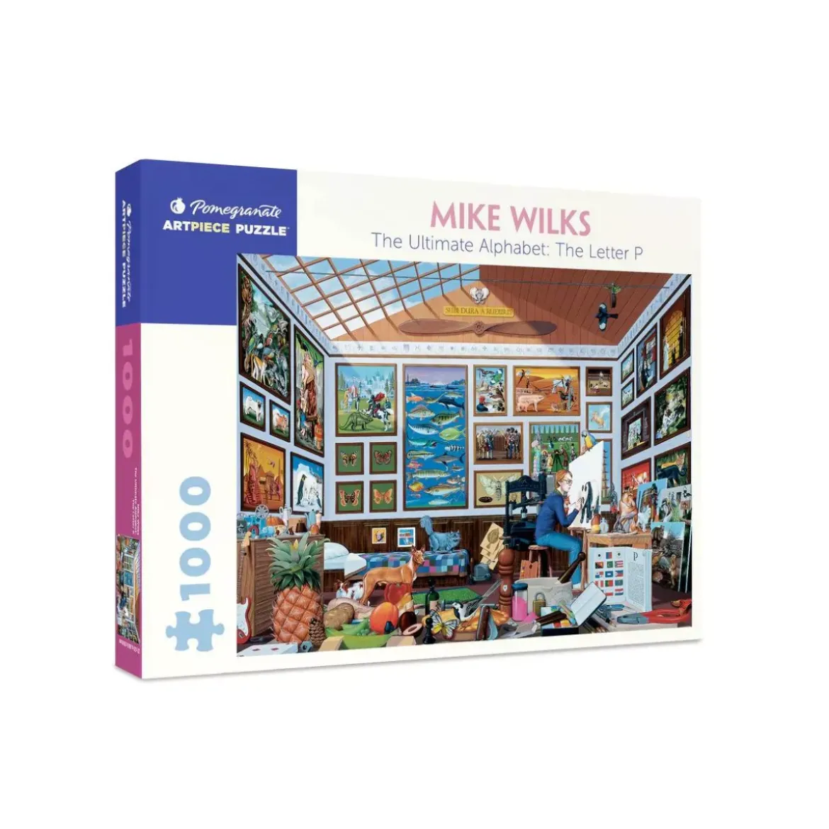 Puzzle Mike Wilks : The Ultimate Alphabet The Letter P - 1000 pièces