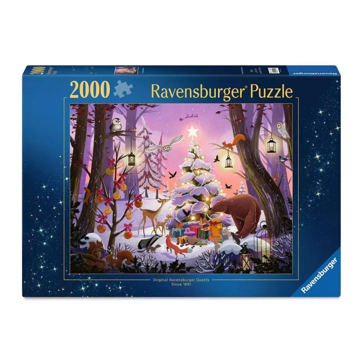Puzzle Nuit de Noël enchantée - 2000 pièces