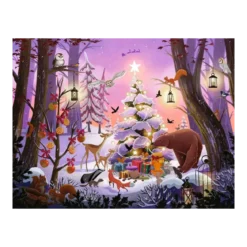 Puzzle Nuit de Noël enchantée - 2000 pièces