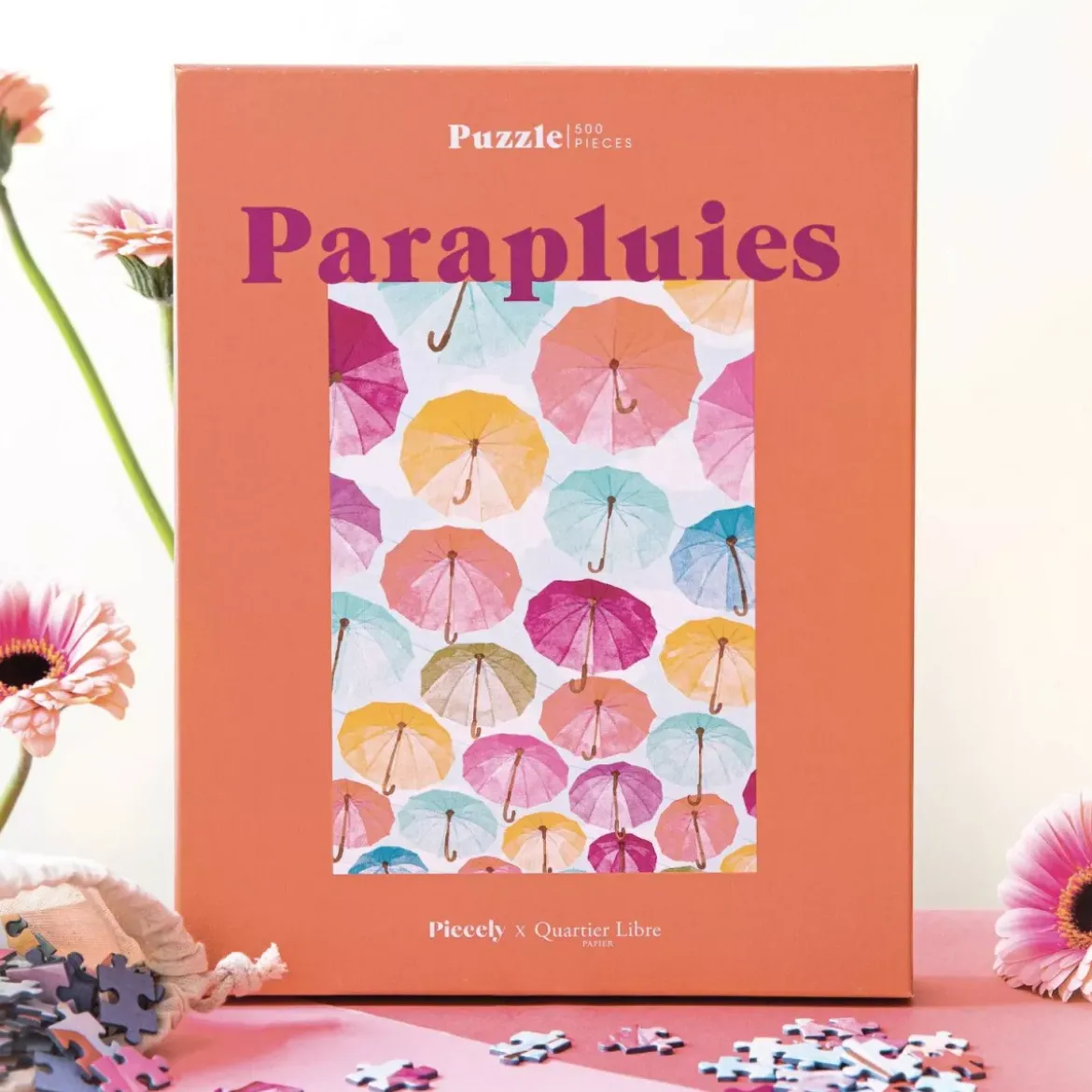 Puzzle Parapluies - 500 pièces