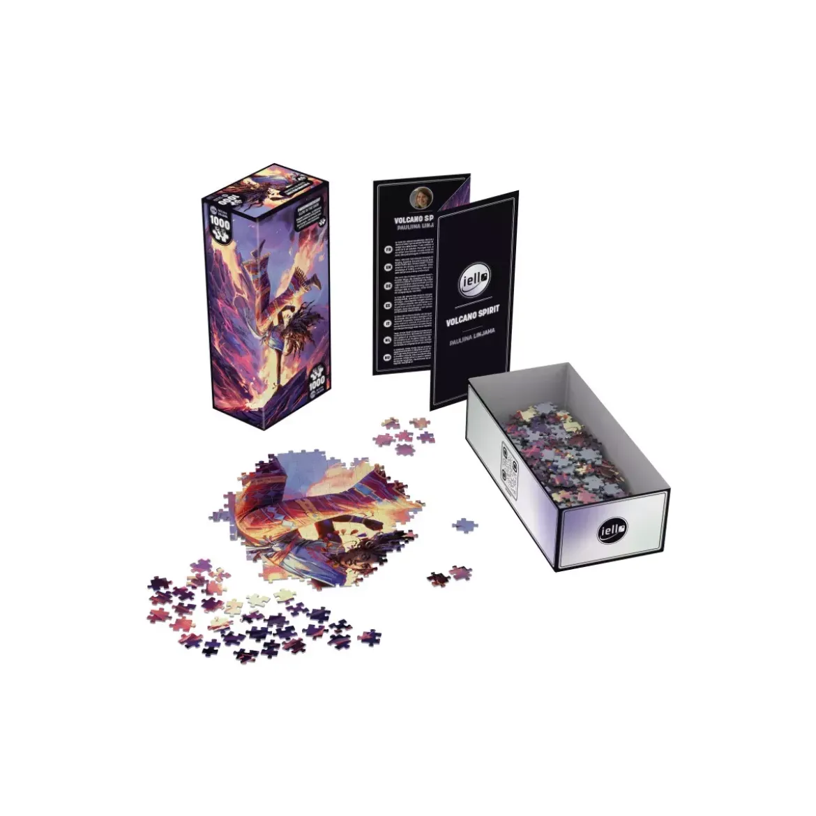 Puzzle Phosphorescent Volcanic Spirit - 1000 pièces