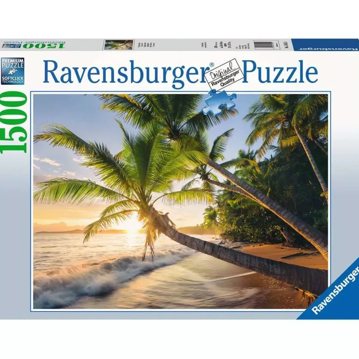 Puzzle Plage Secrète - 1500 pièces