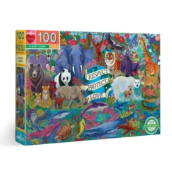 Puzzle Planète Terre - 100 pièces
