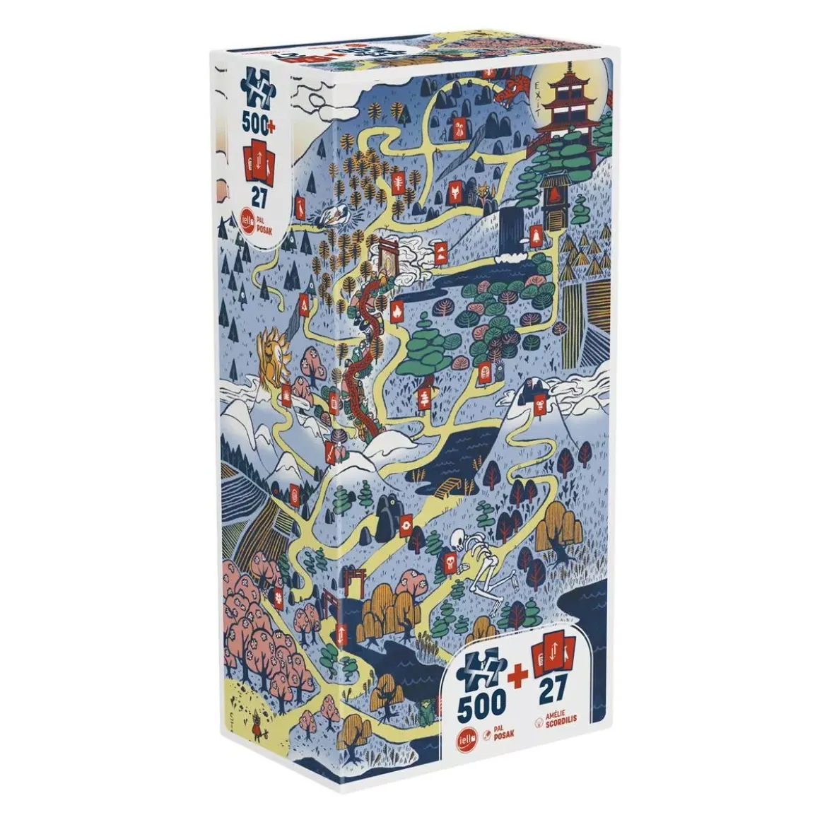 Puzzle Play Donjon Forêt - 500 pièces