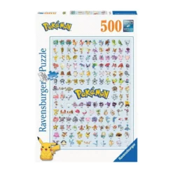 Puzzle Pokémon : Pokédex 1er Génération - 500 pièces