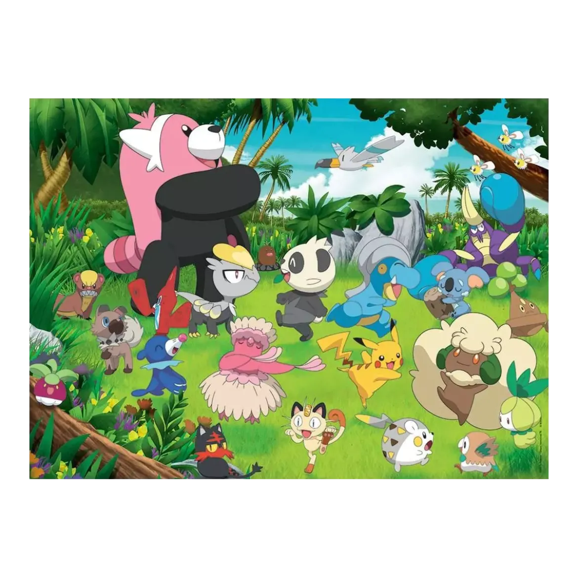 Puzzle Pokémon : Pokémon Sauvages - 300 pièces XXL