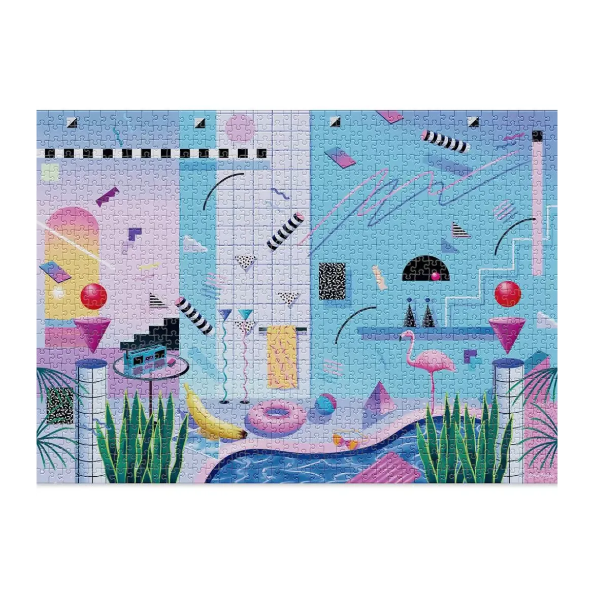Puzzle Poolside - 1000 pièces