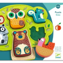 Puzzle Relief Oski - 5 pièces
