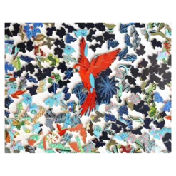 Puzzle Rond Ara Nocturne et ses Petits - 500 pièces