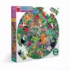 Puzzle Rond Forêt Tropicale - 100 pièces